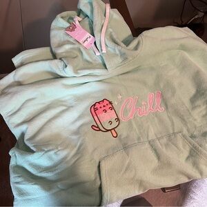 NWT Pusheen Ice Cream Beach Towel Poncho